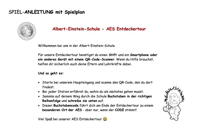 AES Entdeckertour Anleitung