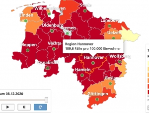 Welcher Inzidenzwert gilt in Laatzen für die Schulen?