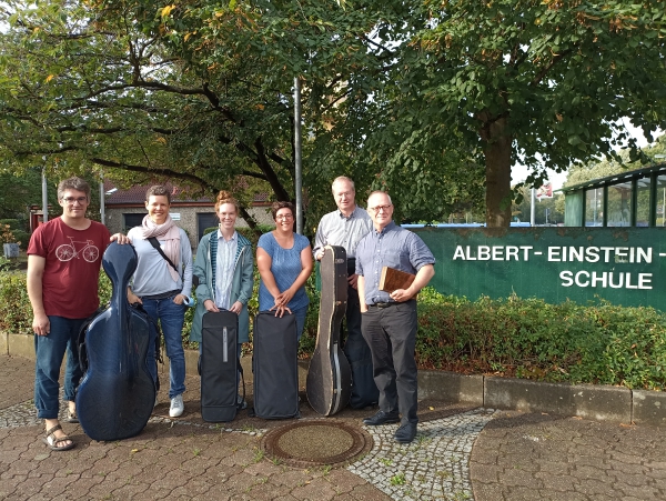 Bach „reconstructed“ – Das Barockorchester „La Festa Musicale“ zu Gast in der Albert-Einstein-Schule