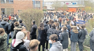 Gänsehautmomente bei Schulhofkonzert