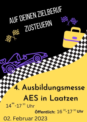 Es ist endlich soweit: nach 2 Jahren Coronapause gibt es wieder eine Ausbildungsmesse an der AES!