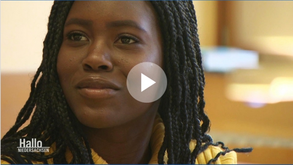 Sandra Wayi auf dem Weg in die Oberstufe