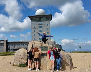 Mit dem Fahrrad bis auf den Brocken