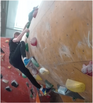 Boulderprojekt des 9.Jahrgangs